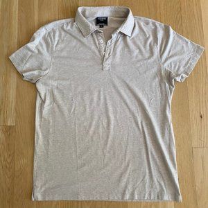 Todd Snyder Pique Polo in Khaki, Men's XL